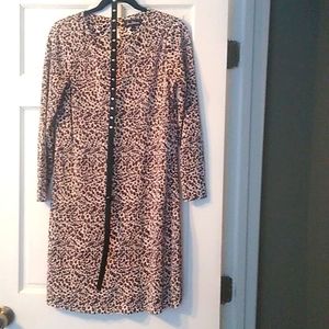 Leopard print dress, size XS, fits like a small.